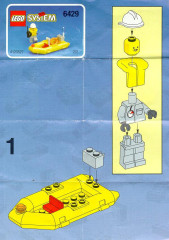 LEGO 6429 instructions page 1 – build guide