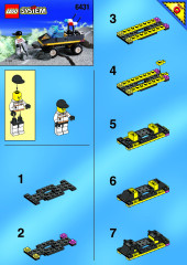 LEGO 6431 instructions page 1 – build guide
