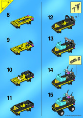 LEGO 6431 instructions page 2 – build guide