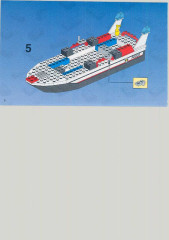 LEGO 6433 instructions page 6 – build guide