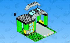 LEGO 6434 instructions page 9 – build guide