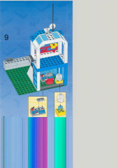 LEGO 6435 instructions page 10 – build guide