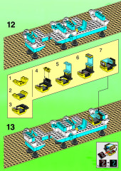 LEGO 6441 instructions page 13 – build guide