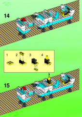 LEGO 6441 instructions page 14 – build guide