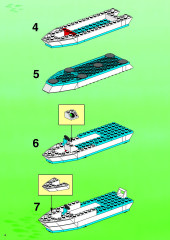 LEGO 6441 instructions page 4 – build guide