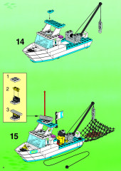 LEGO 6441 instructions page 8 – build guide