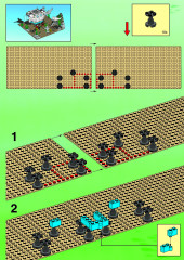 LEGO 6441 instructions page 9 – build guide