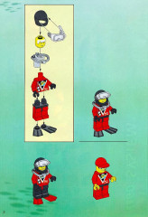 LEGO 6442 instructions page 2 – build guide