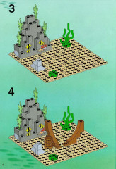 LEGO 6442 instructions page 4 – build guide