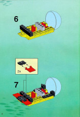 LEGO 6442 instructions page 8 – build guide