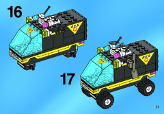 LEGO 6445 instructions page 11 – build guide