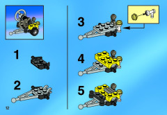 LEGO 6445 instructions page 12 – build guide