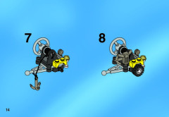 LEGO 6445 instructions page 14 – build guide