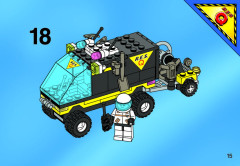 LEGO 6445 instructions page 15 – build guide