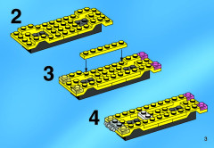 LEGO 6445 instructions page 3 – build guide