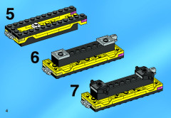 LEGO 6445 instructions page 4 – build guide