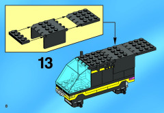 LEGO 6445 instructions page 8 – build guide
