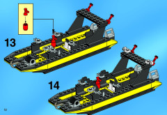 LEGO 6451 instructions page 12 – build guide