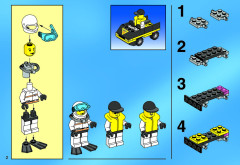 LEGO 6451 instructions page 2 – build guide