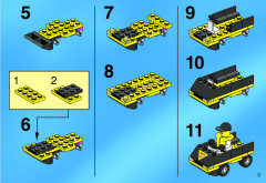 LEGO 6451 instructions page 3 – build guide