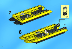 LEGO 6451 instructions page 8 – build guide