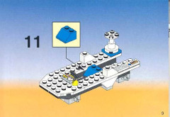 LEGO 6453 instructions page 9 – build guide