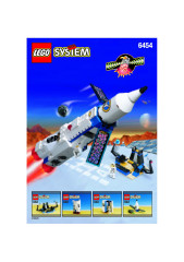 LEGO 6454 instructions page 1 – build guide