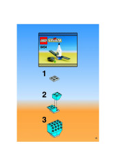 LEGO 6454 instructions page 15 – build guide
