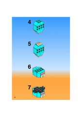 LEGO 6454 instructions page 16 – build guide