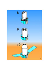 LEGO 6454 instructions page 17 – build guide