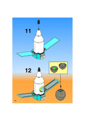 LEGO 6454 instructions page 18 – build guide