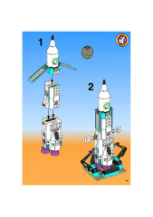 LEGO 6454 instructions page 19 – build guide