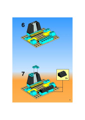 LEGO 6454 instructions page 5 – build guide