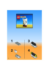 LEGO 6454 instructions page 8 – build guide