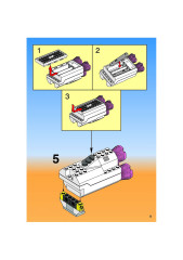 LEGO 6454 instructions page 9 – build guide