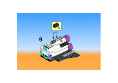 LEGO 6456 instructions page 21 – build guide
