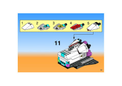 LEGO 6456 instructions page 23 – build guide