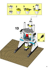 LEGO 6456 instructions page 11 – build guide
