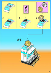 LEGO 6456 instructions page 27 – build guide