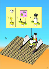 LEGO 6456 instructions page 5 – build guide