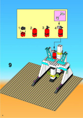 LEGO 6456 instructions page 8 – build guide