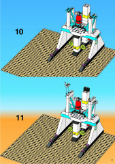 LEGO 6456 instructions page 9 – build guide