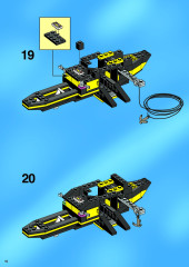 LEGO 6462 instructions page 10 – build guide