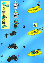 LEGO 6462 instructions page 2 – build guide