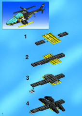 LEGO 6462 instructions page 4 – build guide