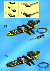 LEGO 6462 instructions page 8 – build guide