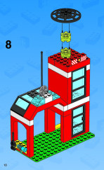 LEGO 6464 instructions page 10 – build guide