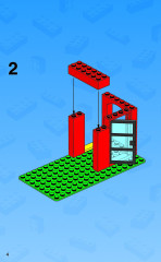 LEGO 6464 instructions page 4 – build guide