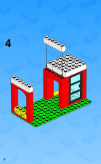 LEGO 6464 instructions page 6 – build guide
