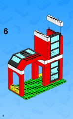 LEGO 6464 instructions page 8 – build guide